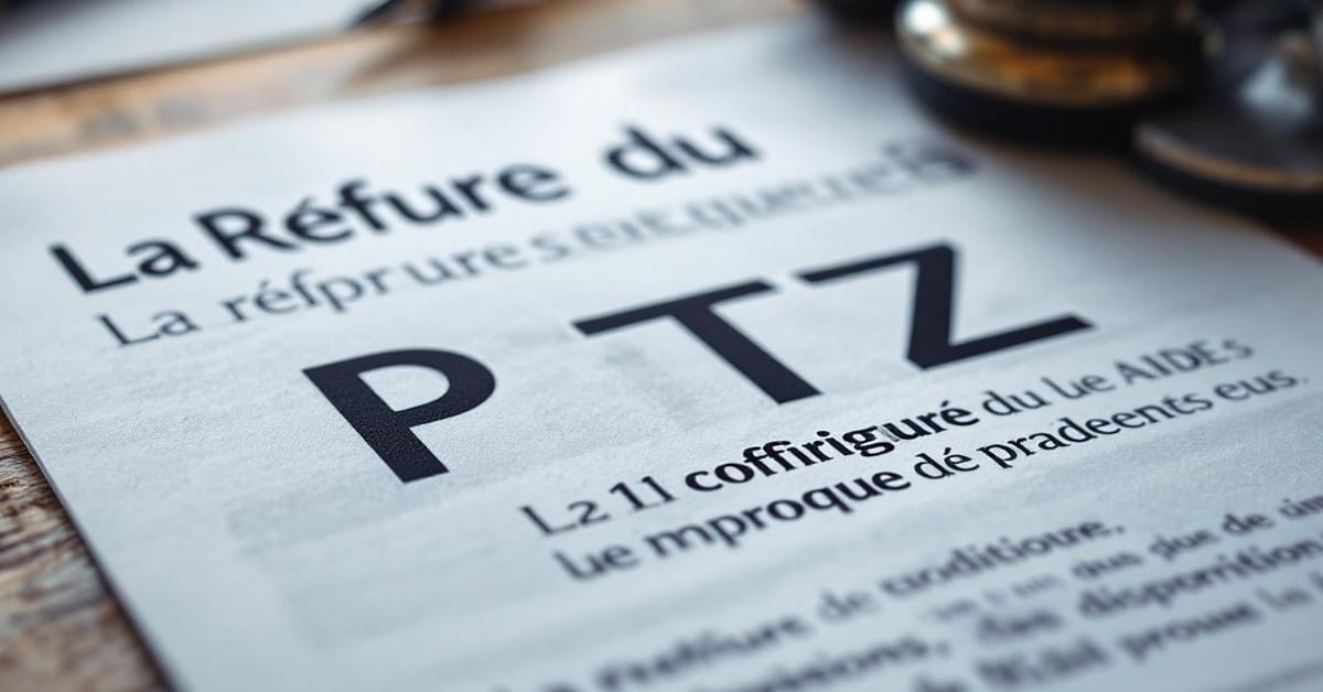 Primo-accédants face aux nouvelles restrictions immobilières en 2025, réforme du PTZ