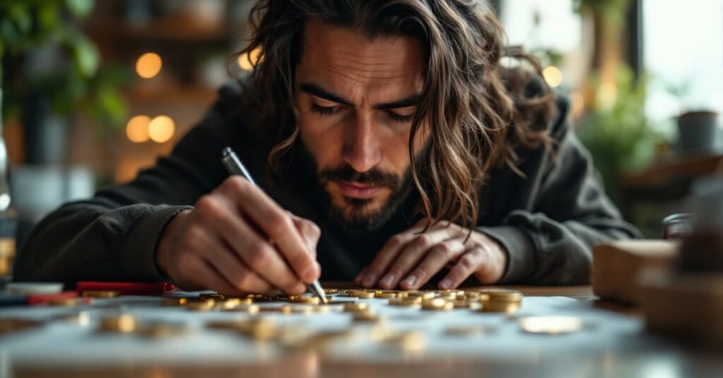 Minage de cryptomonnaie : serveurs et équipements informatiques dans une ferme de minage professionnelle